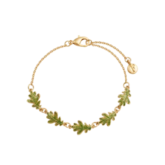 Fable Gold Oak Leaf Bracelet