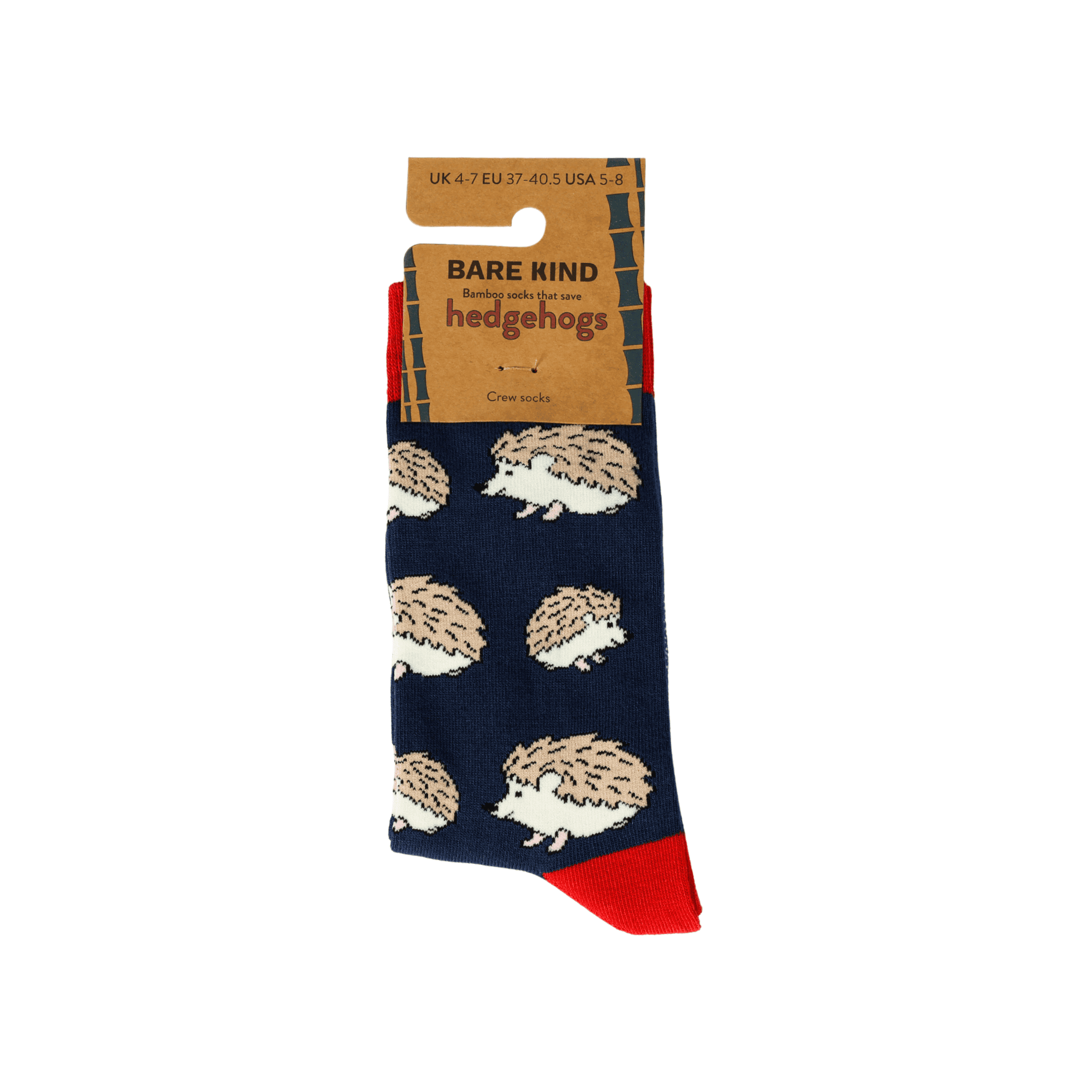 Barekind Bamboo Hedgehog Socks - Image 2