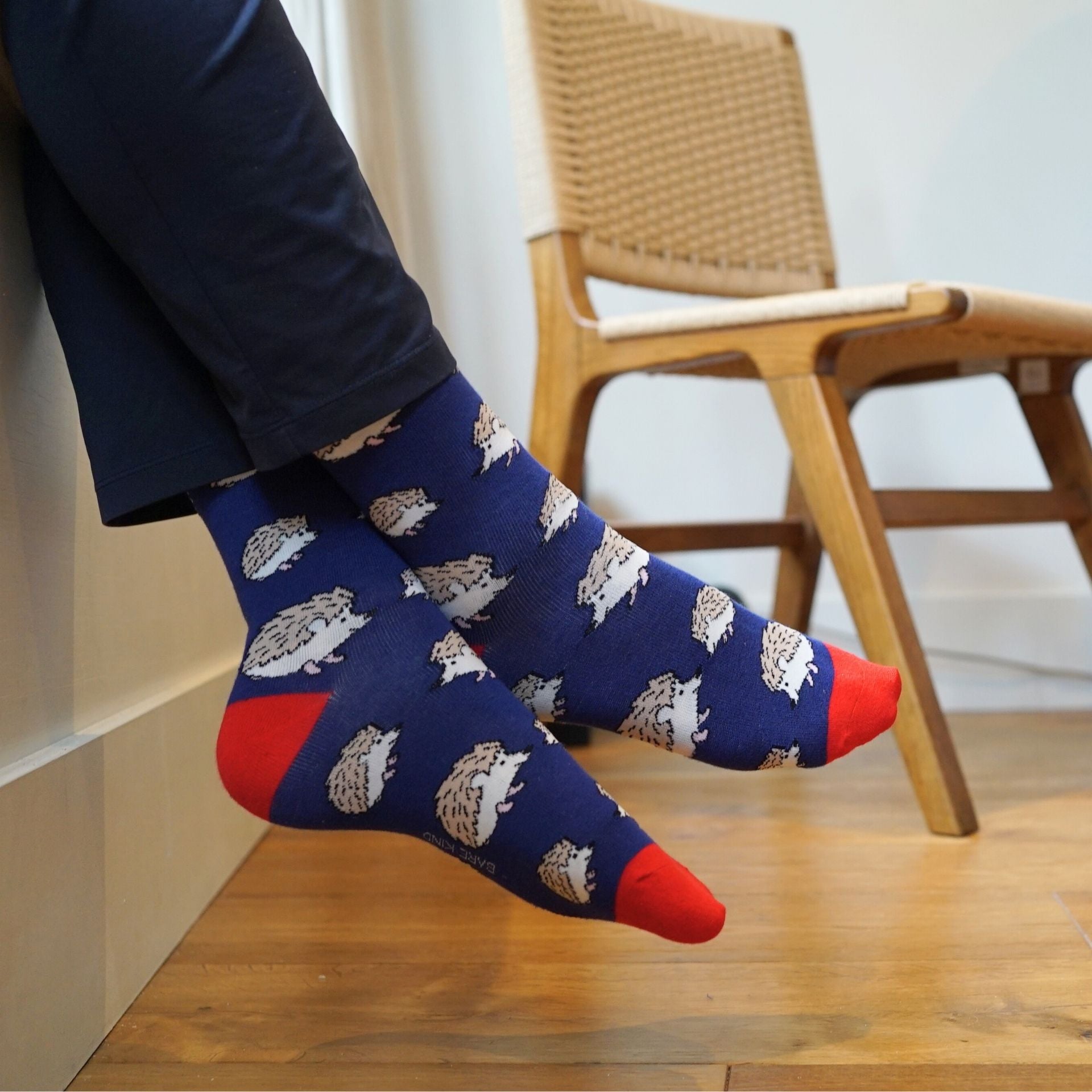 Barekind Bamboo Hedgehog Socks - Image 3