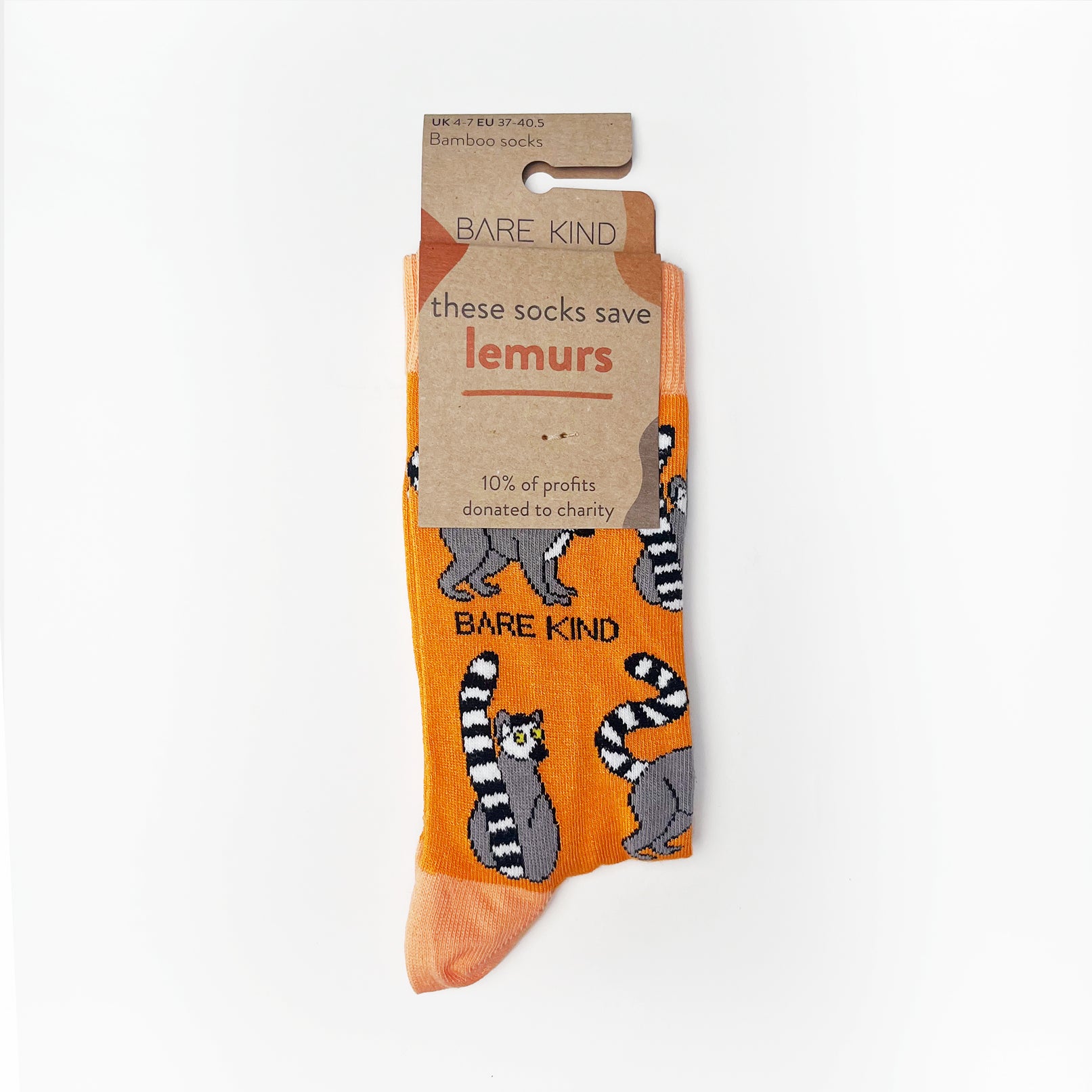 Barekind Bamboo Lemur Socks - Image 2