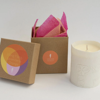 Sarah Wygas porcelain candle - Ylang Ylang, Lavender & Orange - Pre order