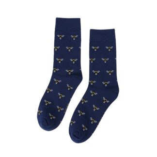 Barekind Bamboo Bee Motif Socks