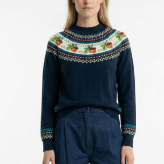Pretty Vacant Acorn Fairisle Jumper 100% Organic Cotton